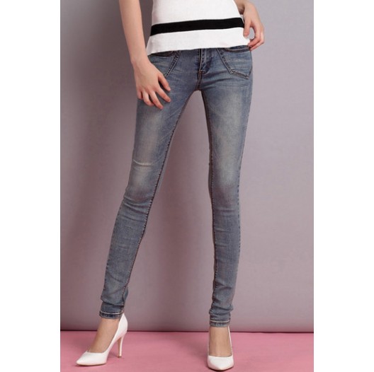 Dámské jeans kalhoty - Gabriela, šedé