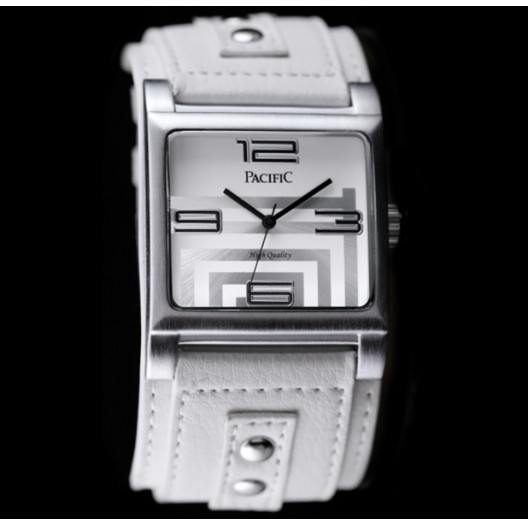 Pánské hodinky - Pacific, Deisel 004, bílé
