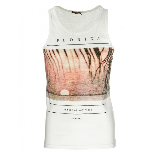 Pánské tílko - Florida, bílé