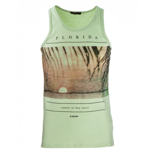 Pánské tílko - Florida, světle zelené