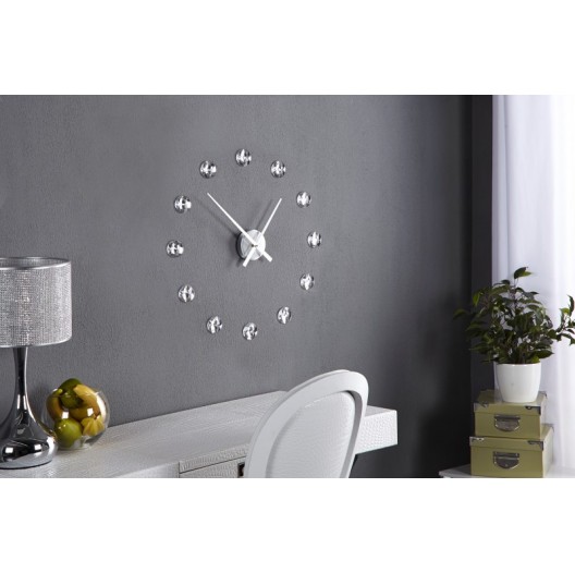 Designové hodiny, krystaly