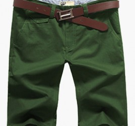 Pánské jeans kraťasy - Austin, army