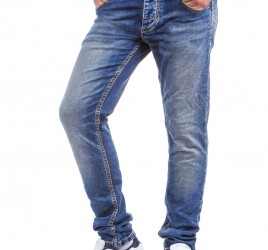 Pánské jeans kalhoty - Valerio, světlé