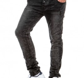 Pánské jeans kalhoty - Jacopo, tmavé