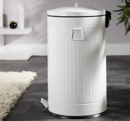 Nerezový odpadkový koš - 40L, stylový