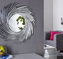 Moderní nástěnné zrcadlo - Spiral