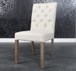 Designová židle - Umberto, krémová