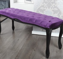 Luxusní lavice - Butique, fialová