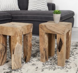 Moderní taburet - Wooden