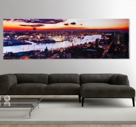 Moderní obraz na zeď - S. Paolo, 140 x 45 cm