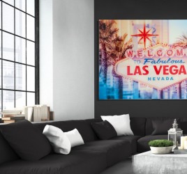Moderní obraz na zeď - Vegas, 120 x 80 cm